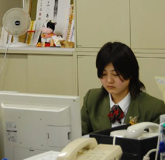 写真：仕事の様子