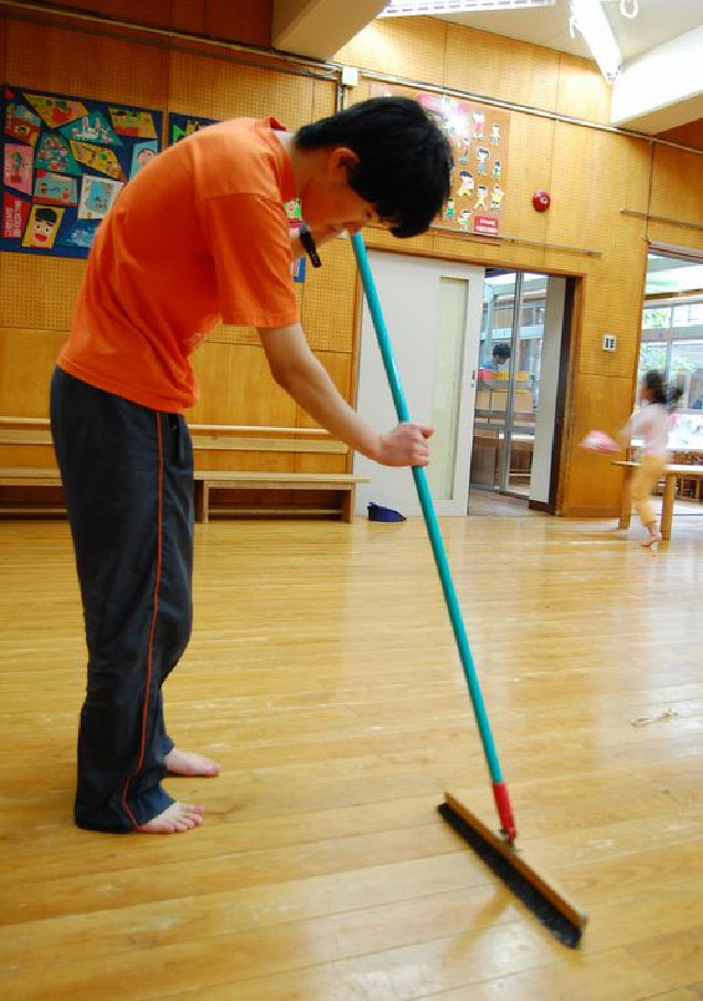 写真：仕事の様子